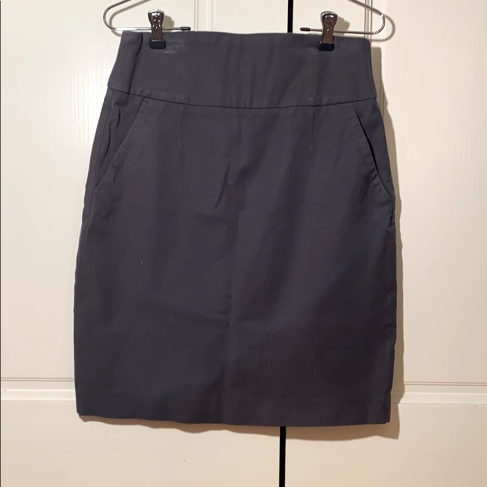 Gray skirt